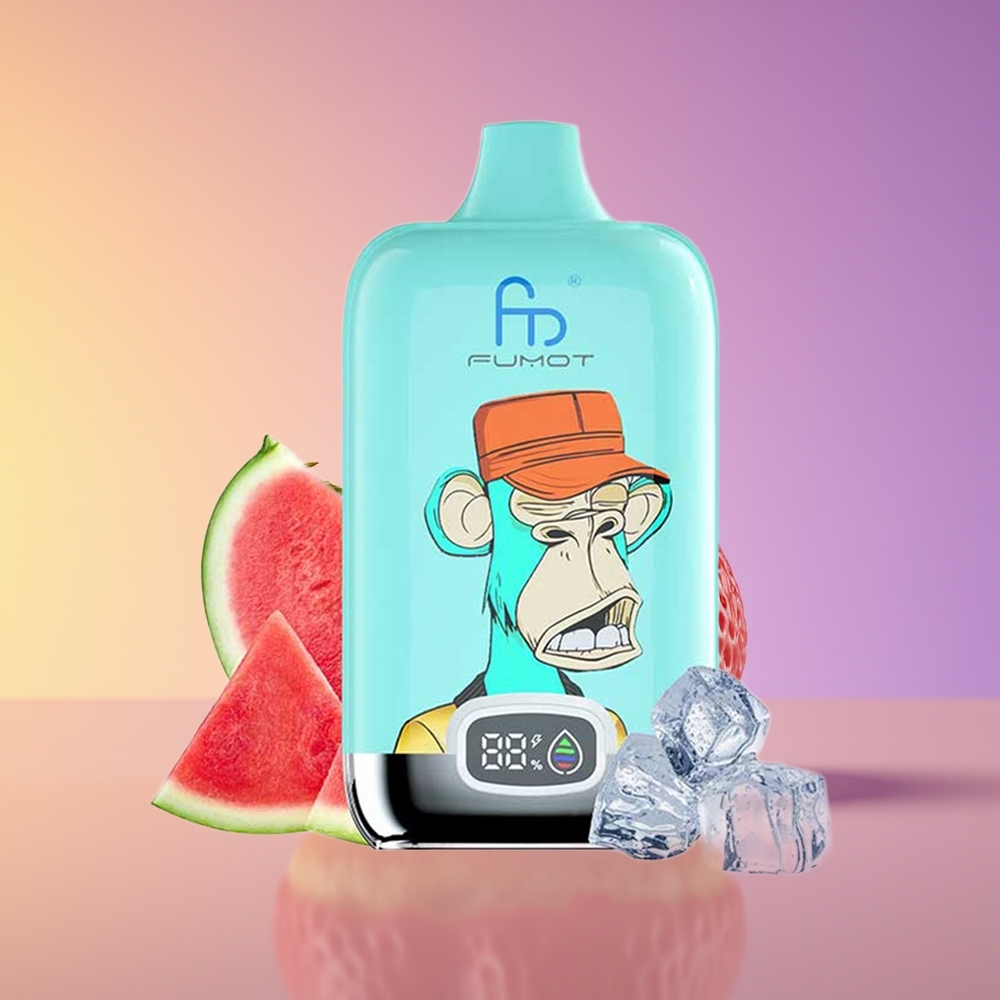 Fumot Tornado 12000 Puff Mesh Çiyələk Donat