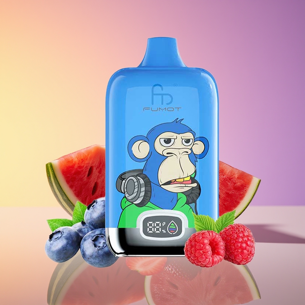 Fumot Tornado 12000 Puff Mesh Çiyələk-Qarpız