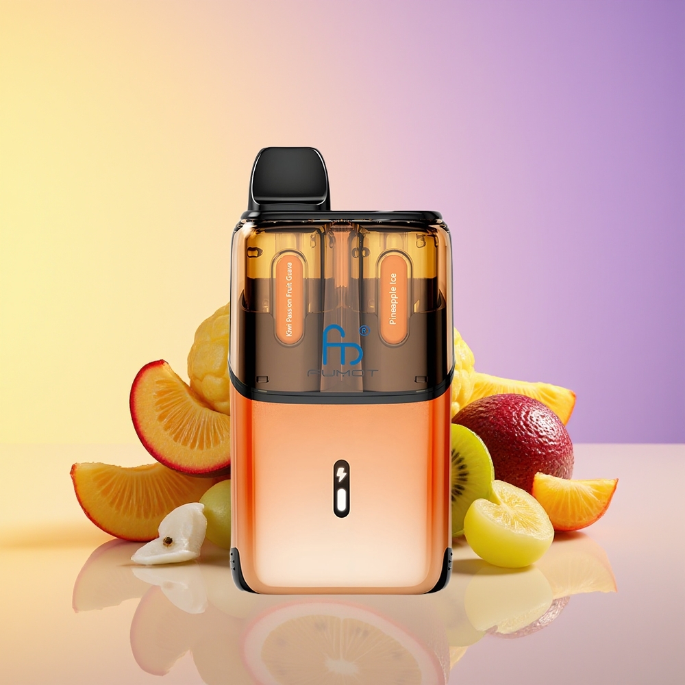 Fumot Ultra T32000 24ml Kiwi Ehtiras Meyvəsi Qvava - Ananas Buz