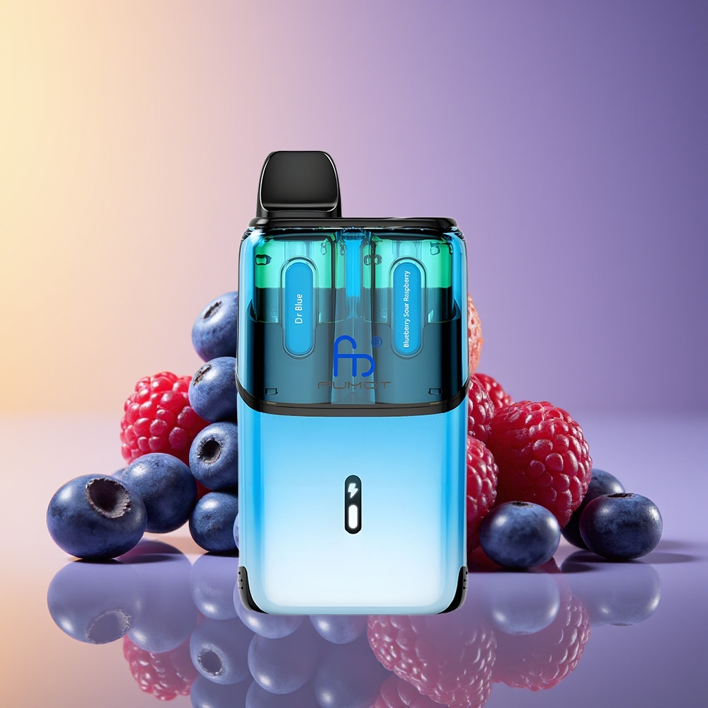 Fumot Ultra T32000 32000 Ağızlı Type-C Dr Mavi - Göyərti Turş Gilas