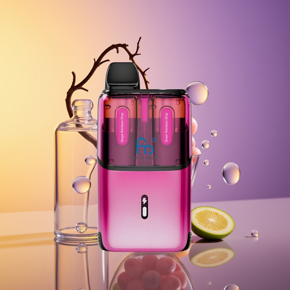 Fumot Ultra T32000 32000 Puff Üzüm Göyqurşağı Dənələri - Çiyələk Göyqurşağı Dənələri