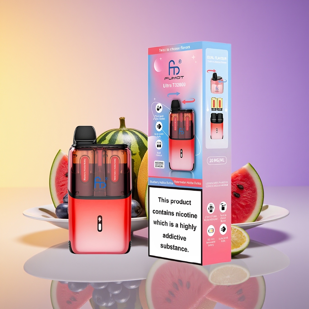 Fumot Ultra T32000 32000 puff Mesh Qarğıdalı Bubba - Yemiş Bubba