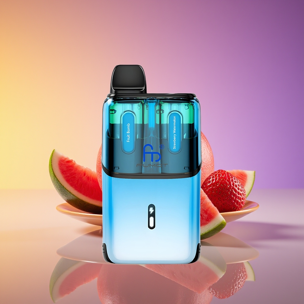 Fumot Ultra T32000 32000 puff Meyvi Bomb -Çiyələk Qarpız