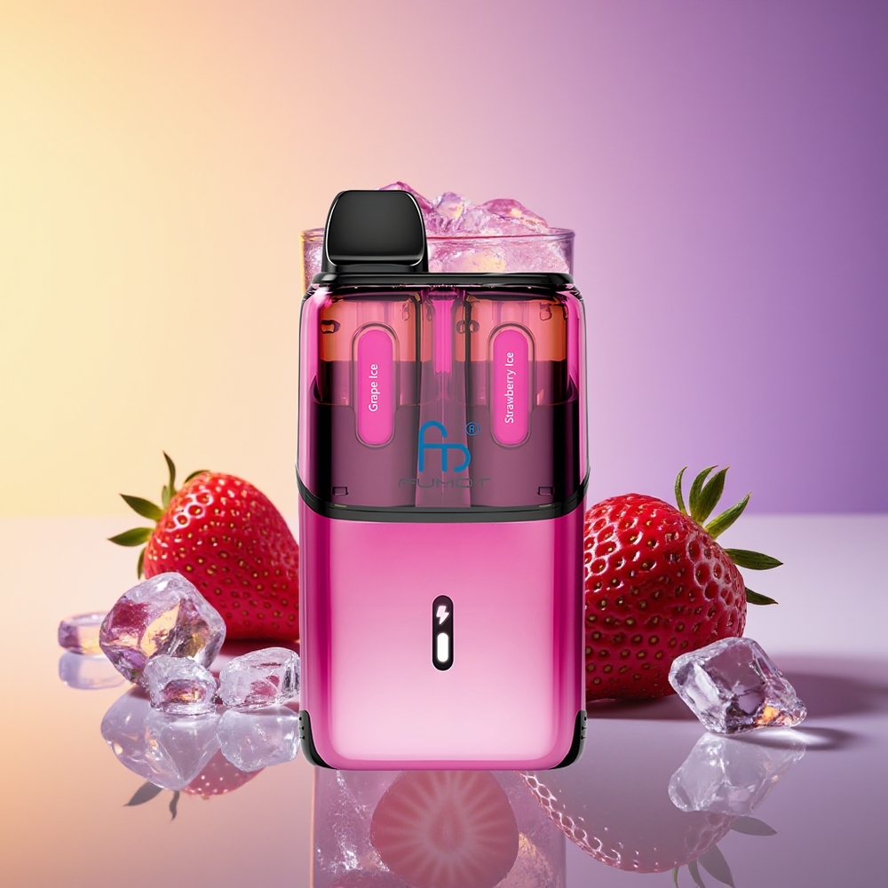 Fumot Ultra T32000 32000 puff Üzüm Buz - Çiyələk Buz