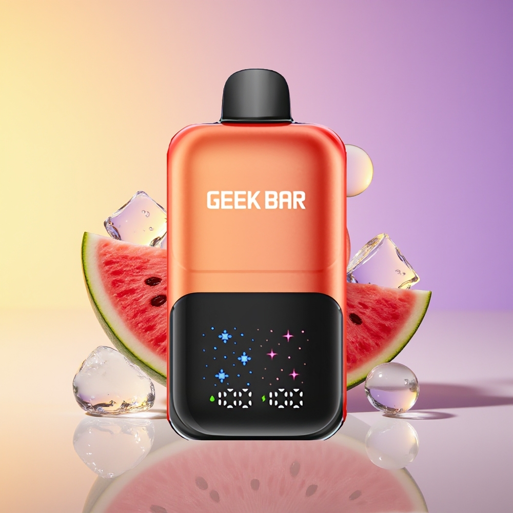 GEEK BAR 2GO 50000 Puff 20ml Yeni Çeşmə Qarpız Bubble Gum Buz