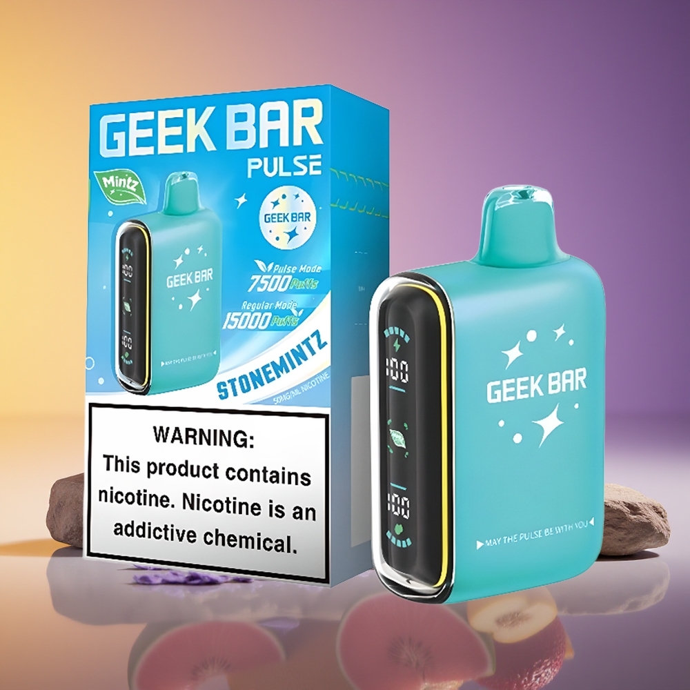 GEEK BAR Pulse 15000 Nəfərə qədər USB Type-C Nanə Nəşrəsi