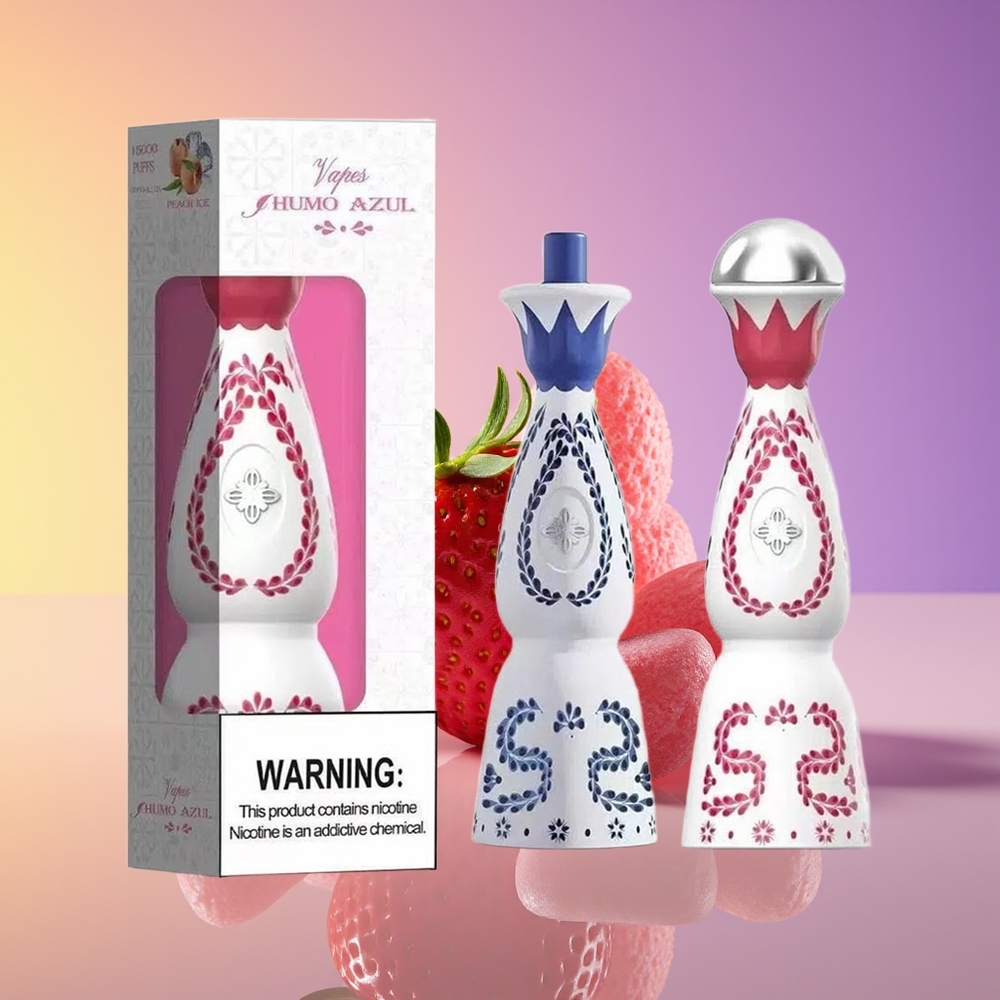 HUMO Azul 15000 Ağız 20mL Çiyələk Bubble Gum