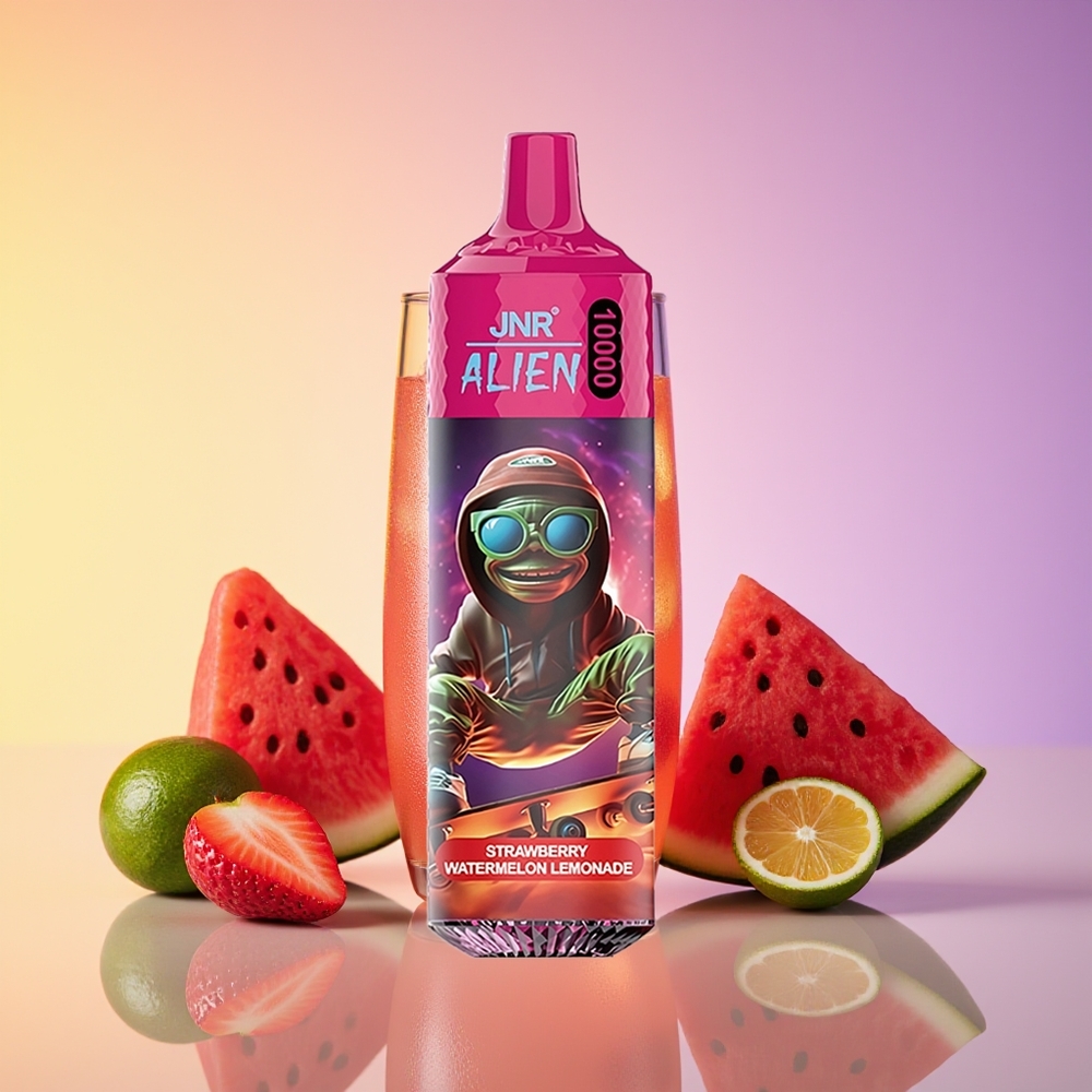 JNR Alien 10000 LED Çiyələk Qarpız Limonad