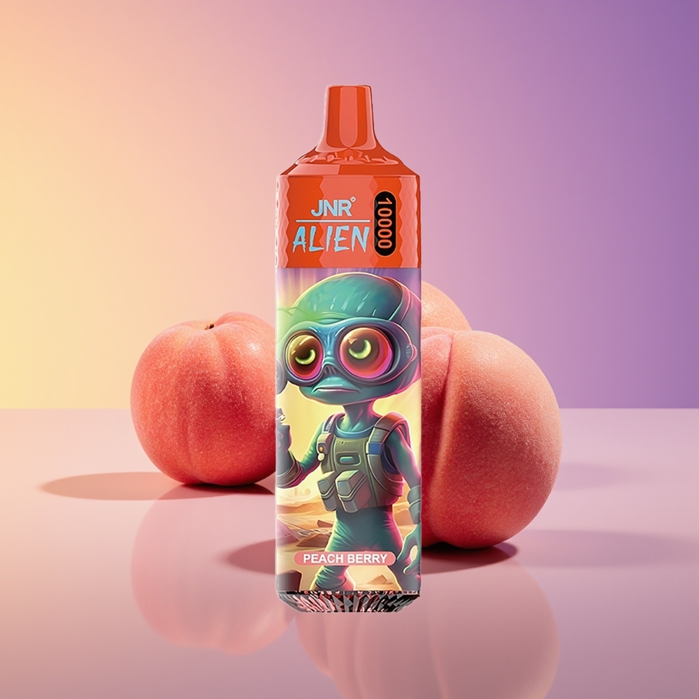 JNR Alien 10000 Püflər LED Şaftalı Giləmeyvə