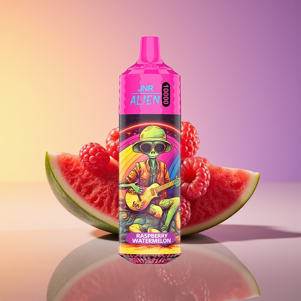 JNR Alien 10000 Puff LED Ahududu Qarpız