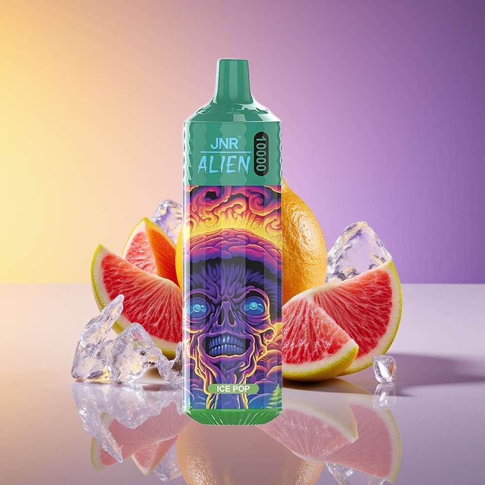 JNR Alien 10000 Puff LED Buzlu Şirniyyat