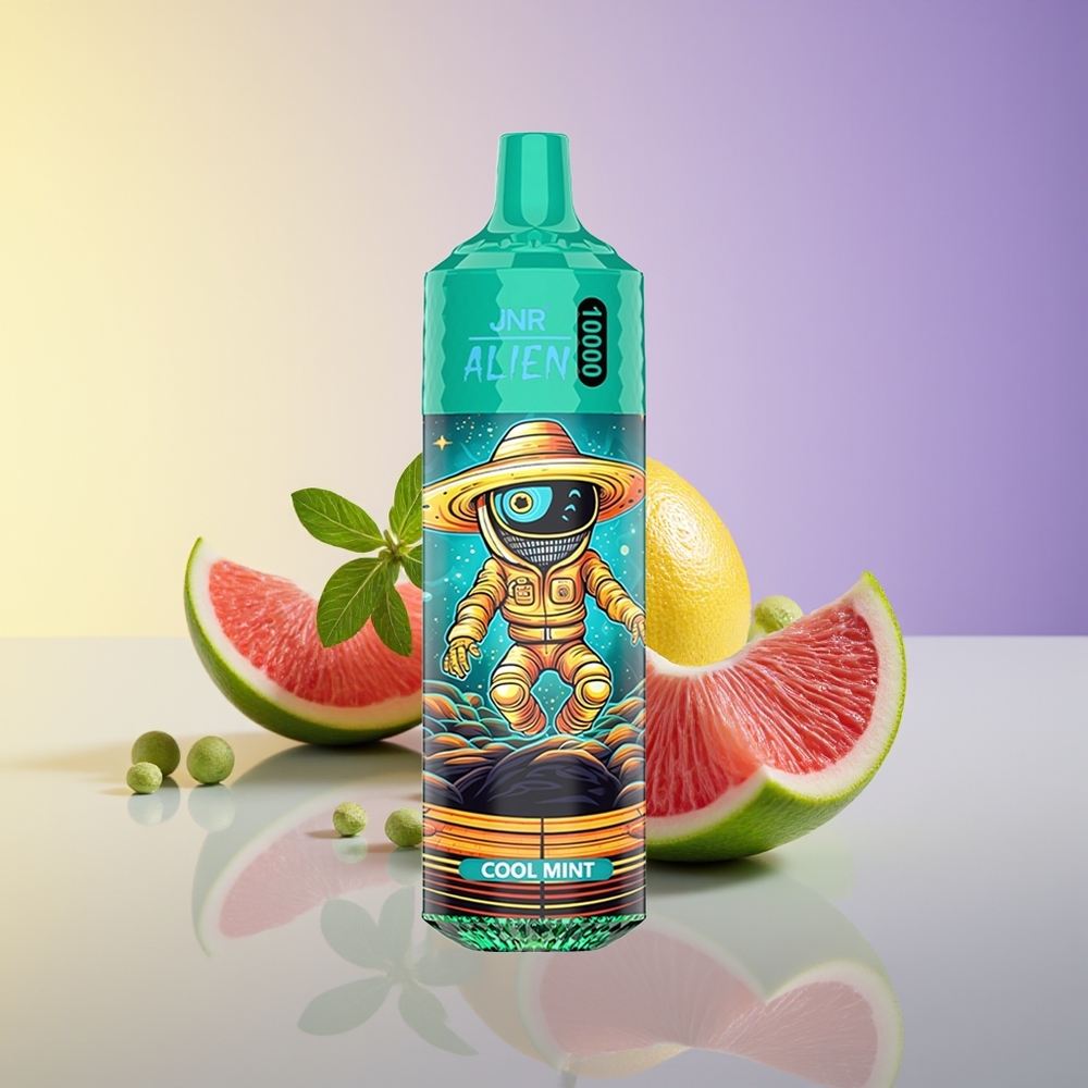 JNR Alien 10000 Puff LED (RGB) Soyuq Nanə