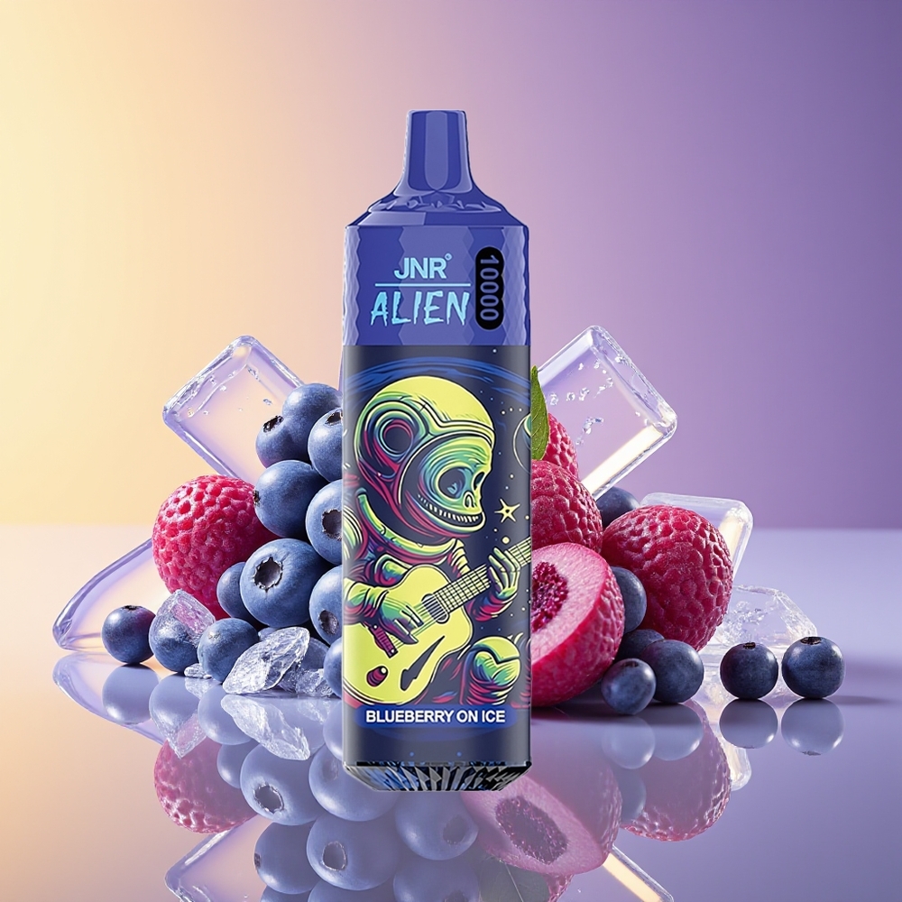 JNR Alien 10000 Puff RGB Mavi Giləmeyvə Buz