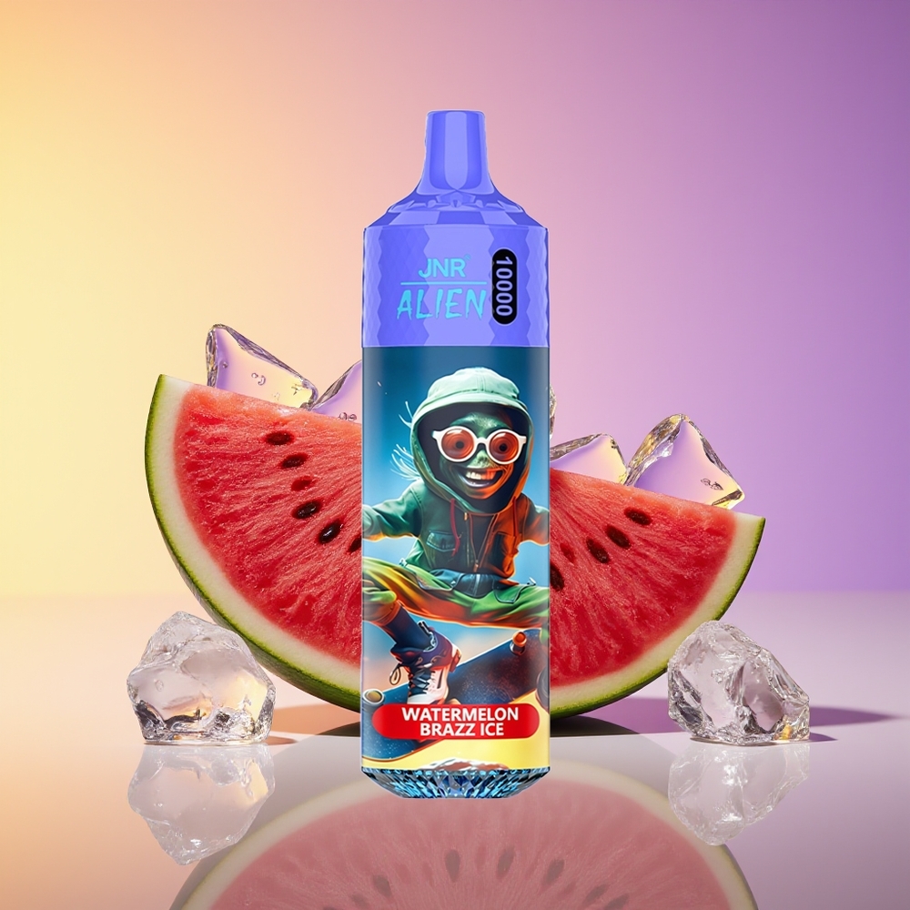 JNR Alien 10000 Puff RGB Qarpız Brazz Buz