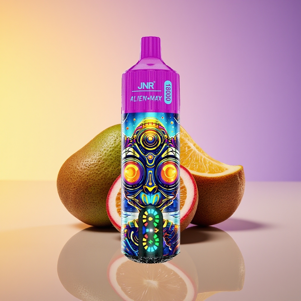 JNR Alien Max 18000 Ağız LED Ekranlı Kivi Çarkıfelek Guava
