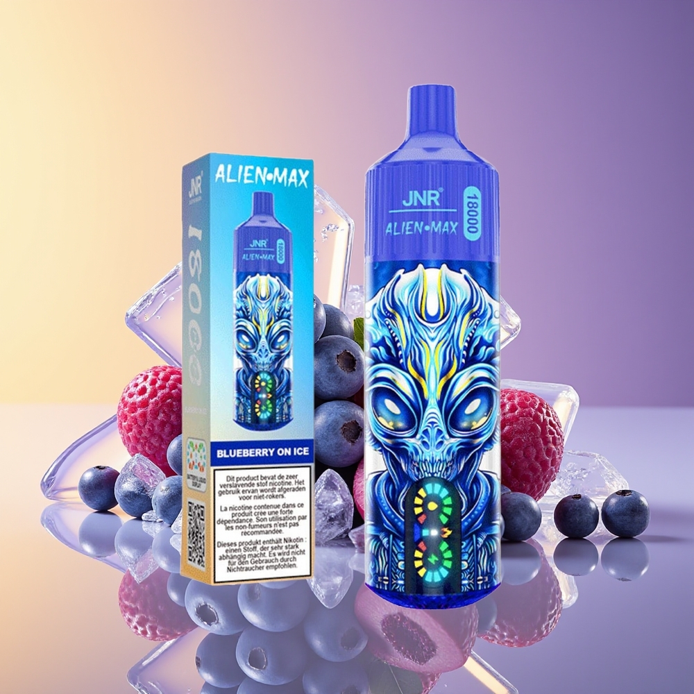 JNR Alien Max 18000 Puff Dual Mesh Coil Göyəmeyi Buzlu