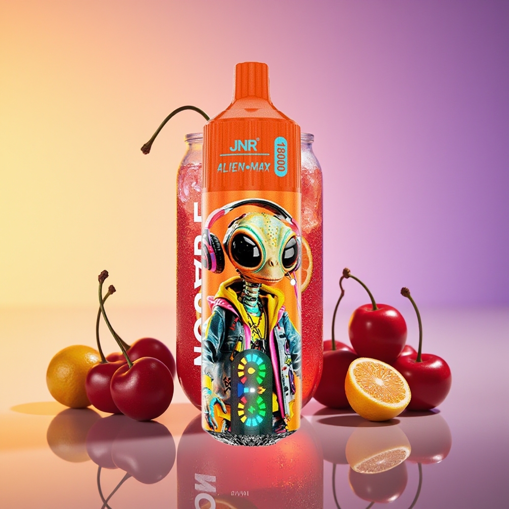 JNR Alien Max 18000 Puffs Dual Mesh Coil Fizzy Albalı Kolası