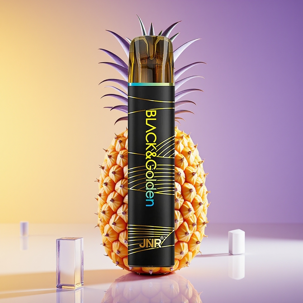 JNR Black&Golden 800 Nəfərlik Ananas Buz Birdəfəlik Vape