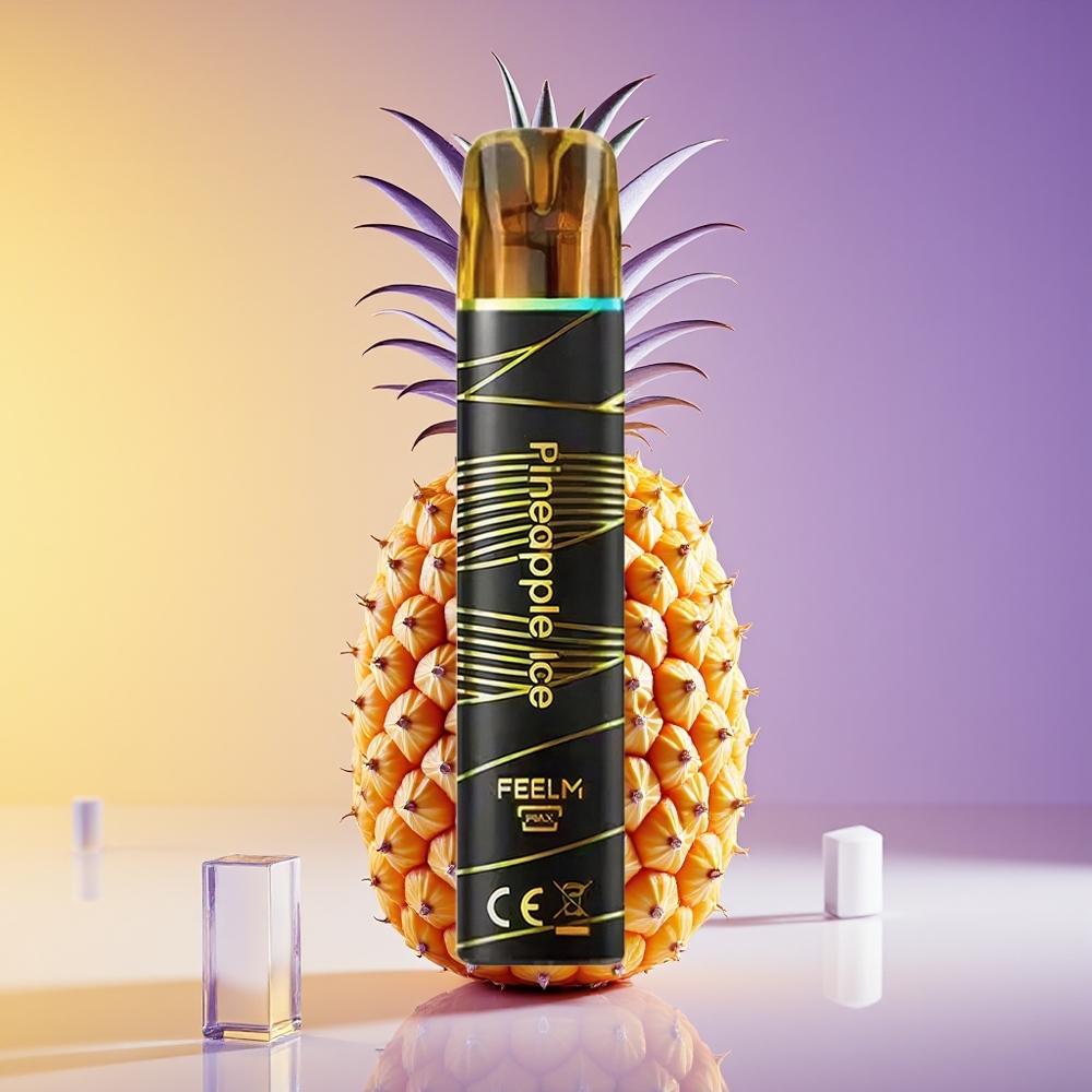 JNR Black&Golden 800 Nəfərlik Ananas Buz Birdəfəlik Vape