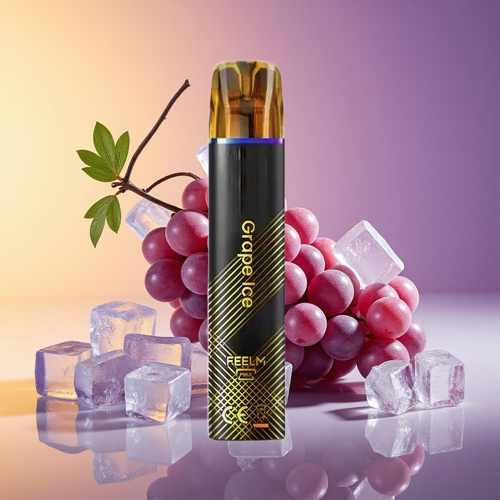 JNR Black&Golden 800 Püf Üzüm Buz Birdəfəlik Vape