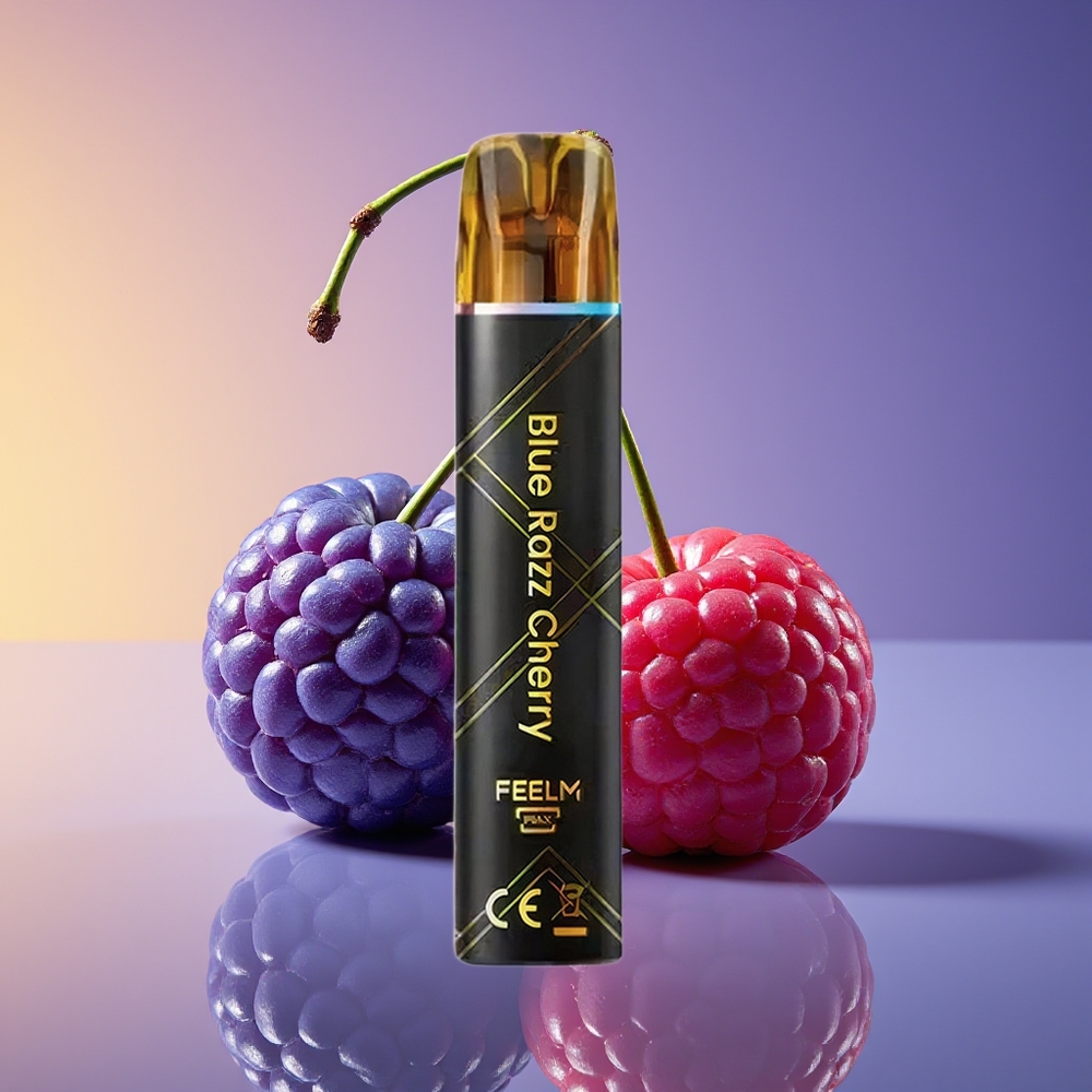 JNR Black&Golden 800 Puff Bir Dəfəlik Vape Göy Böyürtkən Albalı