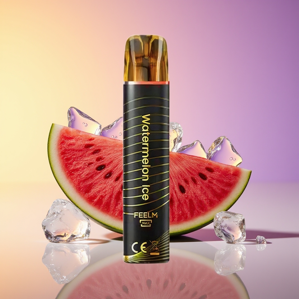 JNR Black&Golden 800 Puff Birdəfəlik Vape Qarpız İce