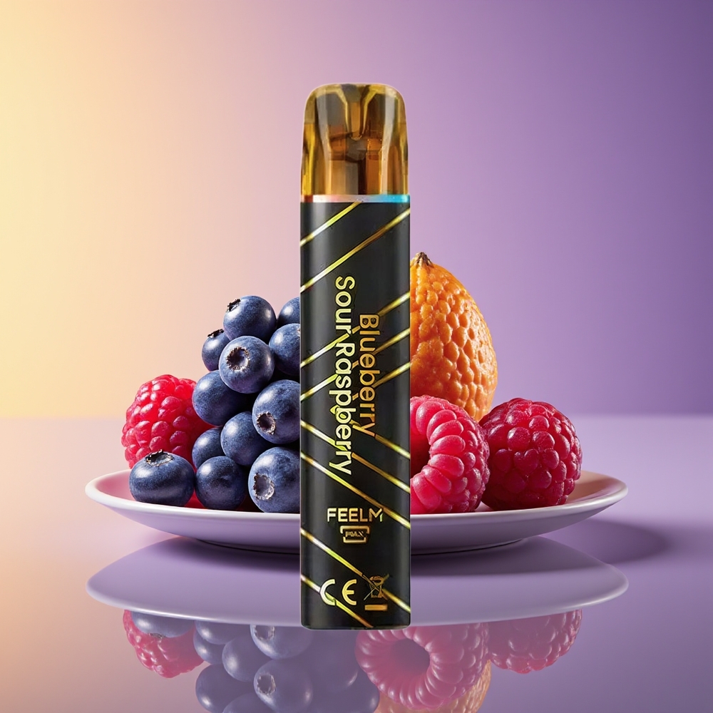 JNR Black&Golden 800 Puff Nikotin 2% Göyərti Turş Gilas Birdəfəlik Vape