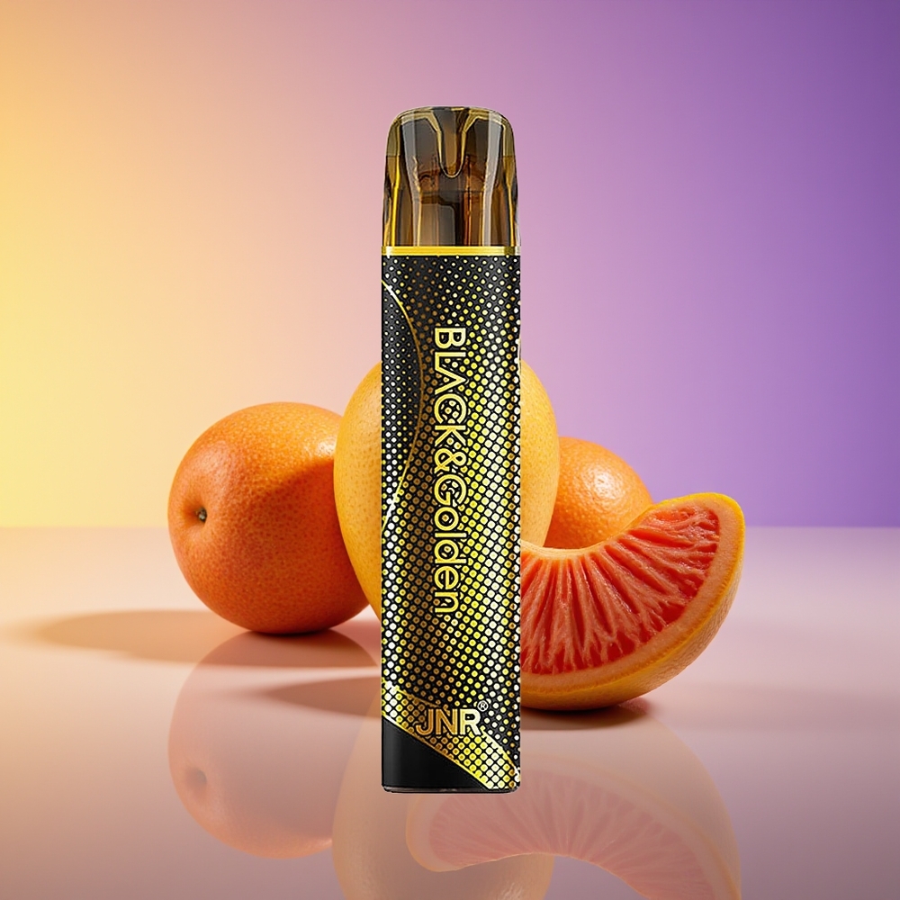 JNR Black&Golden 800 Puff Nikotin 2% Üçlü Manqo Birdəfəlik Vape
