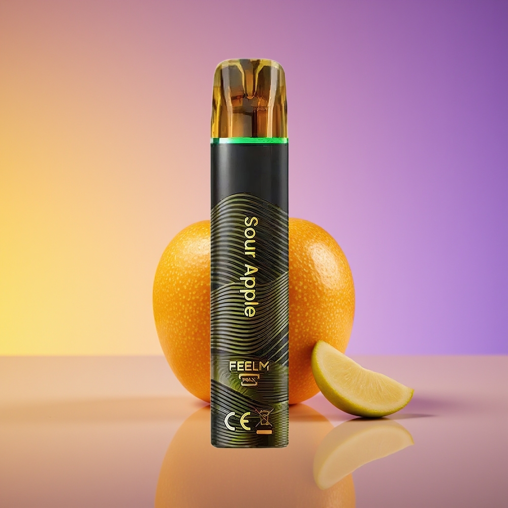 JNR Black&Golden 800 Puff TPD Alma Turşusu Birdəfəlik Vape