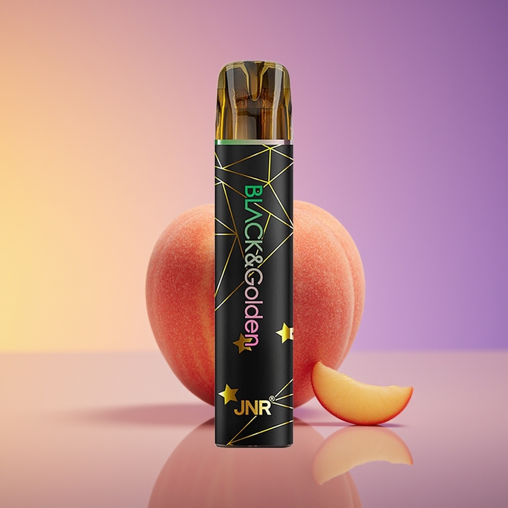 JNR Black&Golden 800 Puff Şaftalı Birdəfəlik Vape