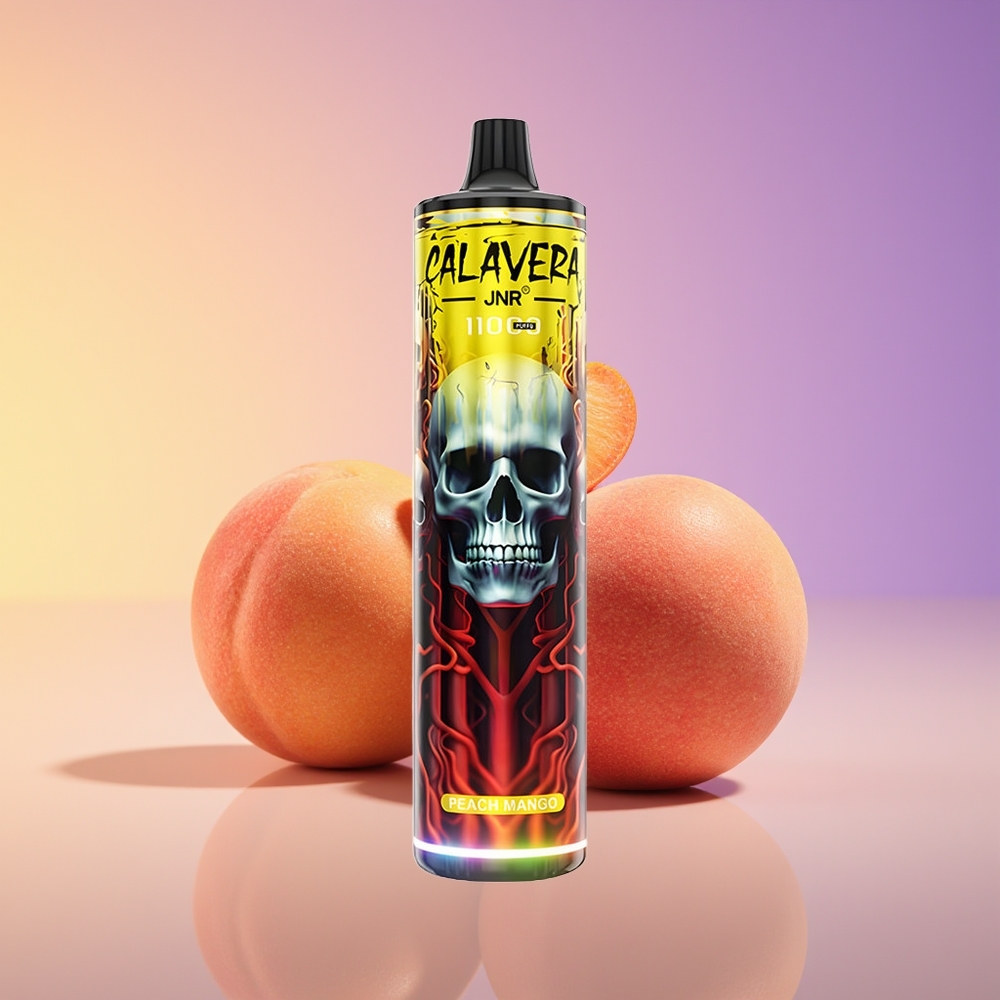 JNR Calavera 11000 Puffs 21ml Şaftalı Manqo