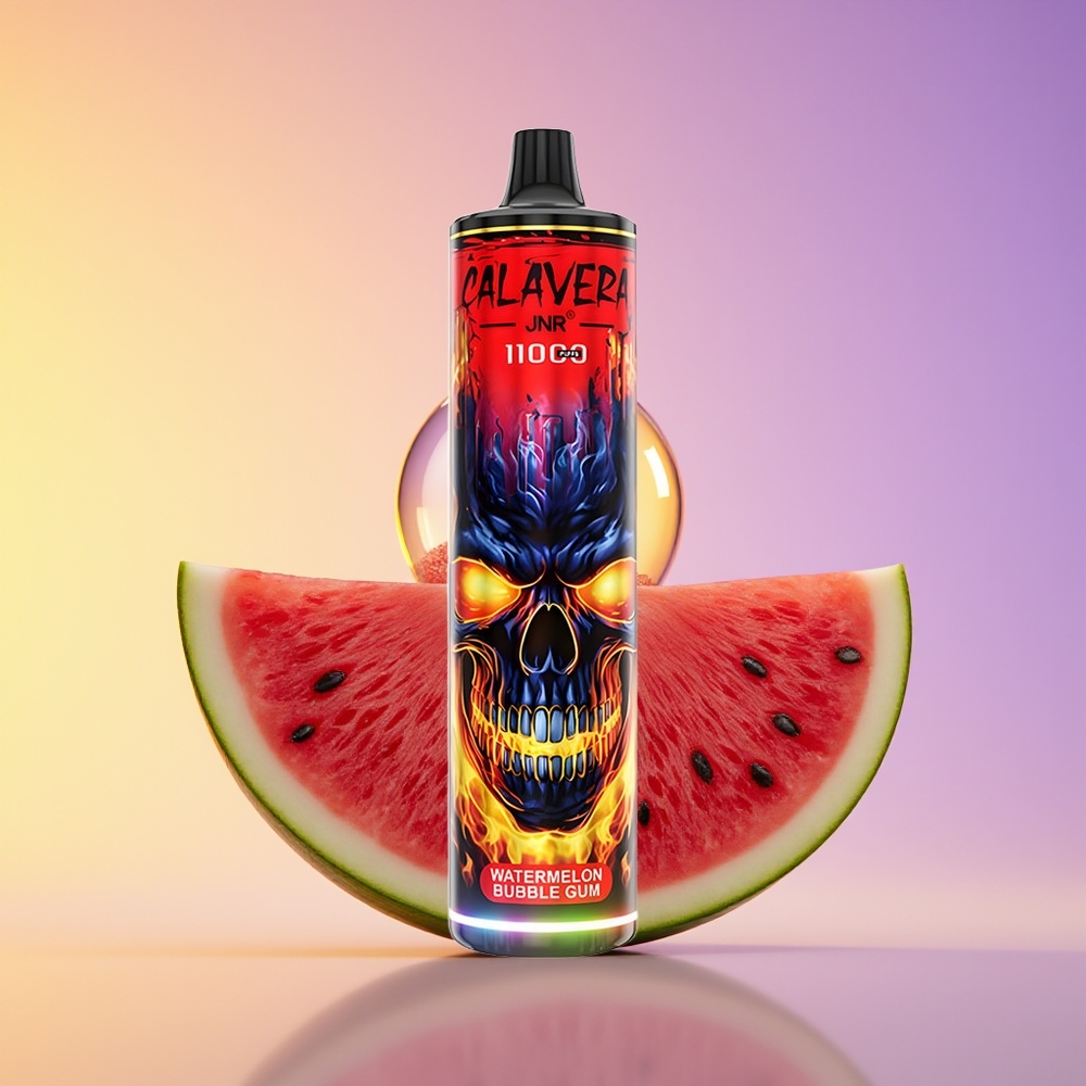 JNR Calavera 11000 Puffs 850 mAh Qarpız Bubble Gum Birdəfəlik Vape