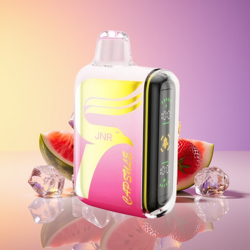 JNR Capsule 15000 Puffs Dual Mesh Çiyələki-Qarpız Buz