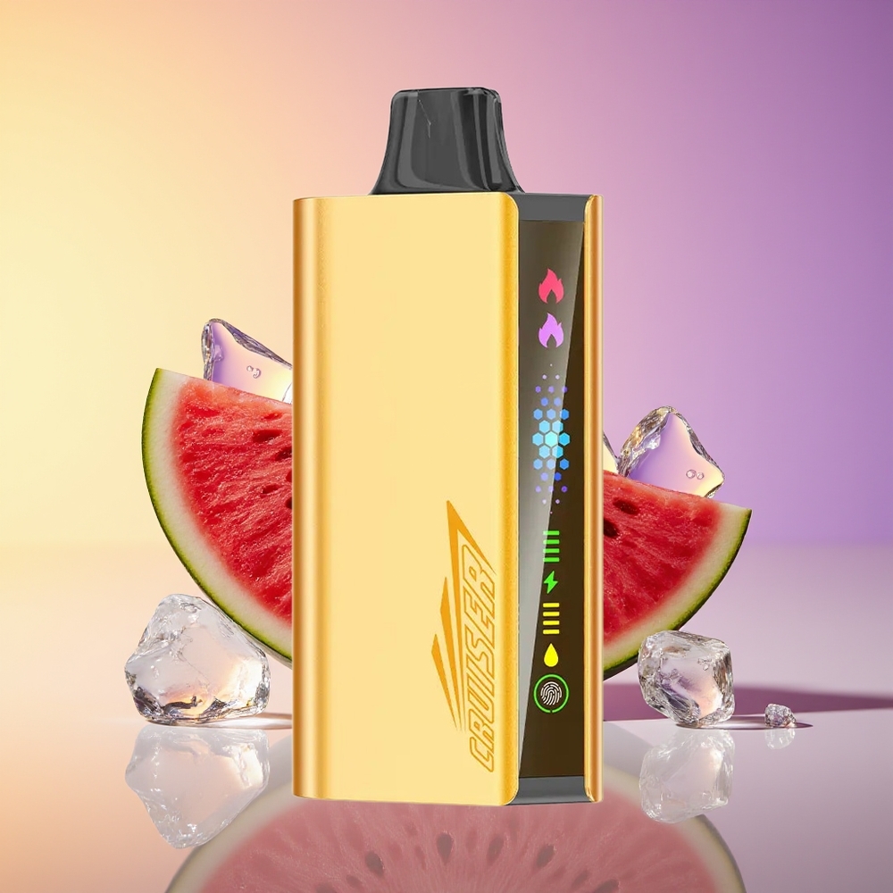 JNR Cruiser 12000 Puf Dual Mesh Qarpız Buz No-Charge Birdəfəlik Vape