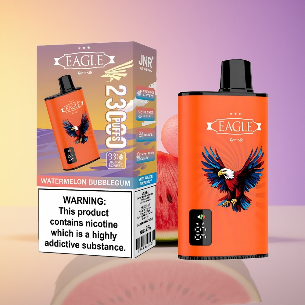 JNR EAGLE Smart 23000 Pəf 1.0ohm Mesh Qarğıdalı Qarpız Bubblegum