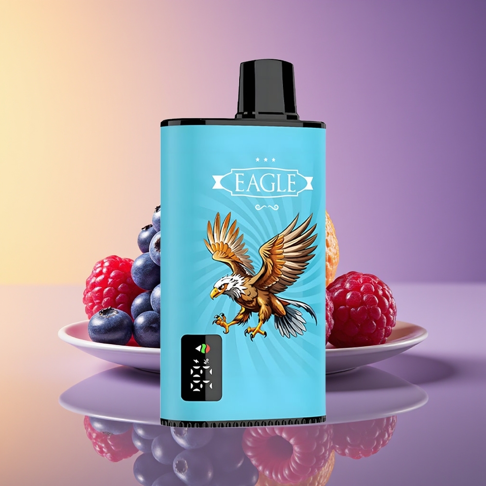 JNR EAGLE Smart 23000 Puffs Mesh Coil Göyəmeyvə-Əhəngli Frambuaz