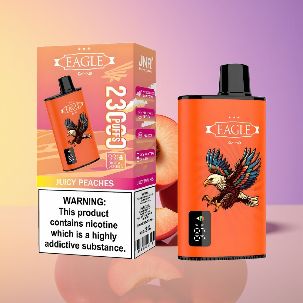 JNR EAGLE Smart 23000 Puffs Type-C Şirin Şaftalı