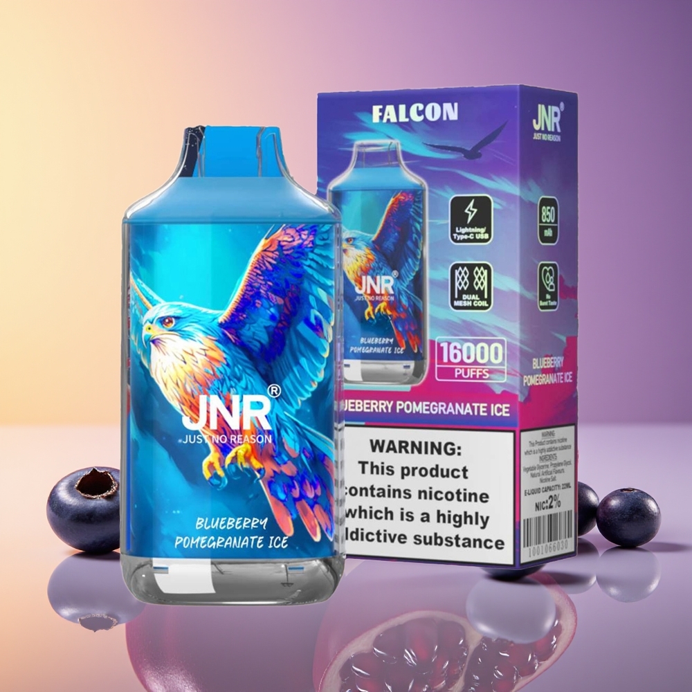 JNR Falcon 16000 Püf Göyərçin Nar Buz Birdəfəlik Vape