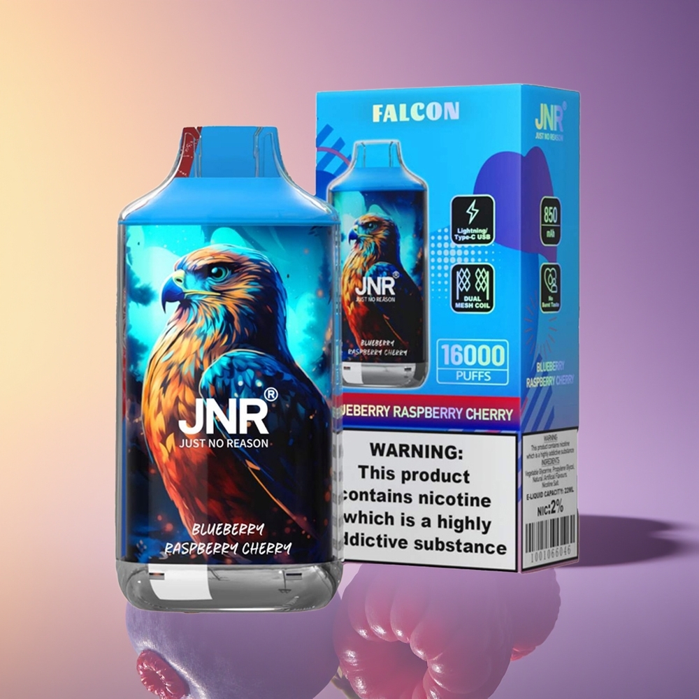 JNR Falcon 16000 Püf Göyərti Gilas Albalı Birdəfəlik Vape