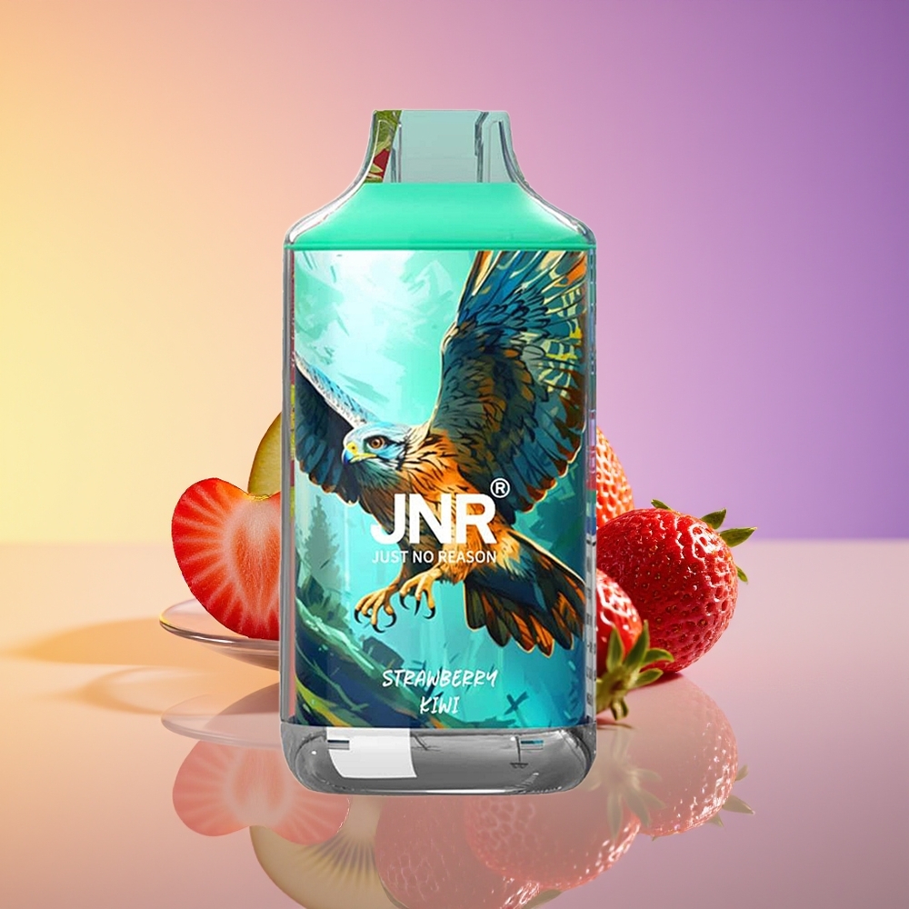 JNR Falcon 16000 Pəf Çiyələki Kivi Birdəfəlik Vape