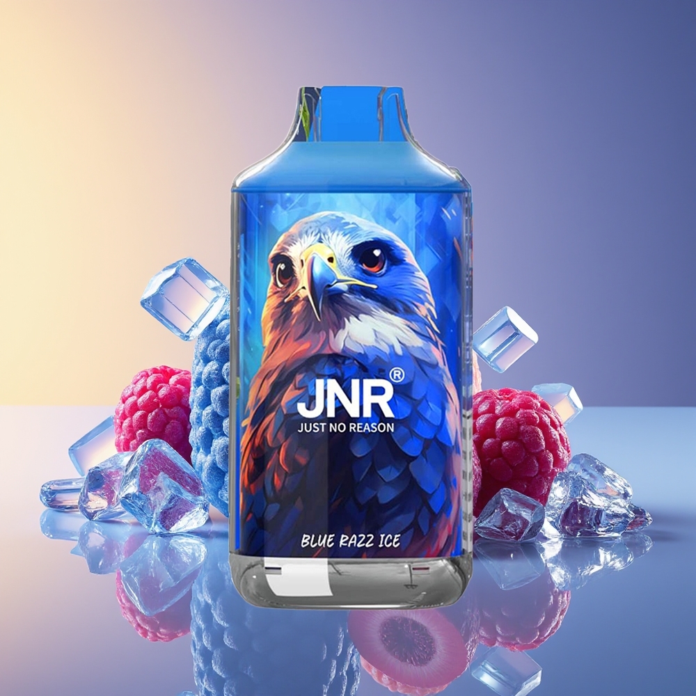 JNR Falcon 16000 Puff Dual Mesh Coil Mavi Mor buz