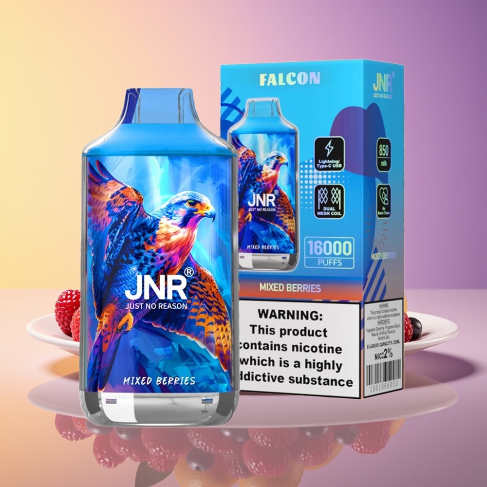 JNR Falcon 16000 Puff Qarışıq Giləmeyvə