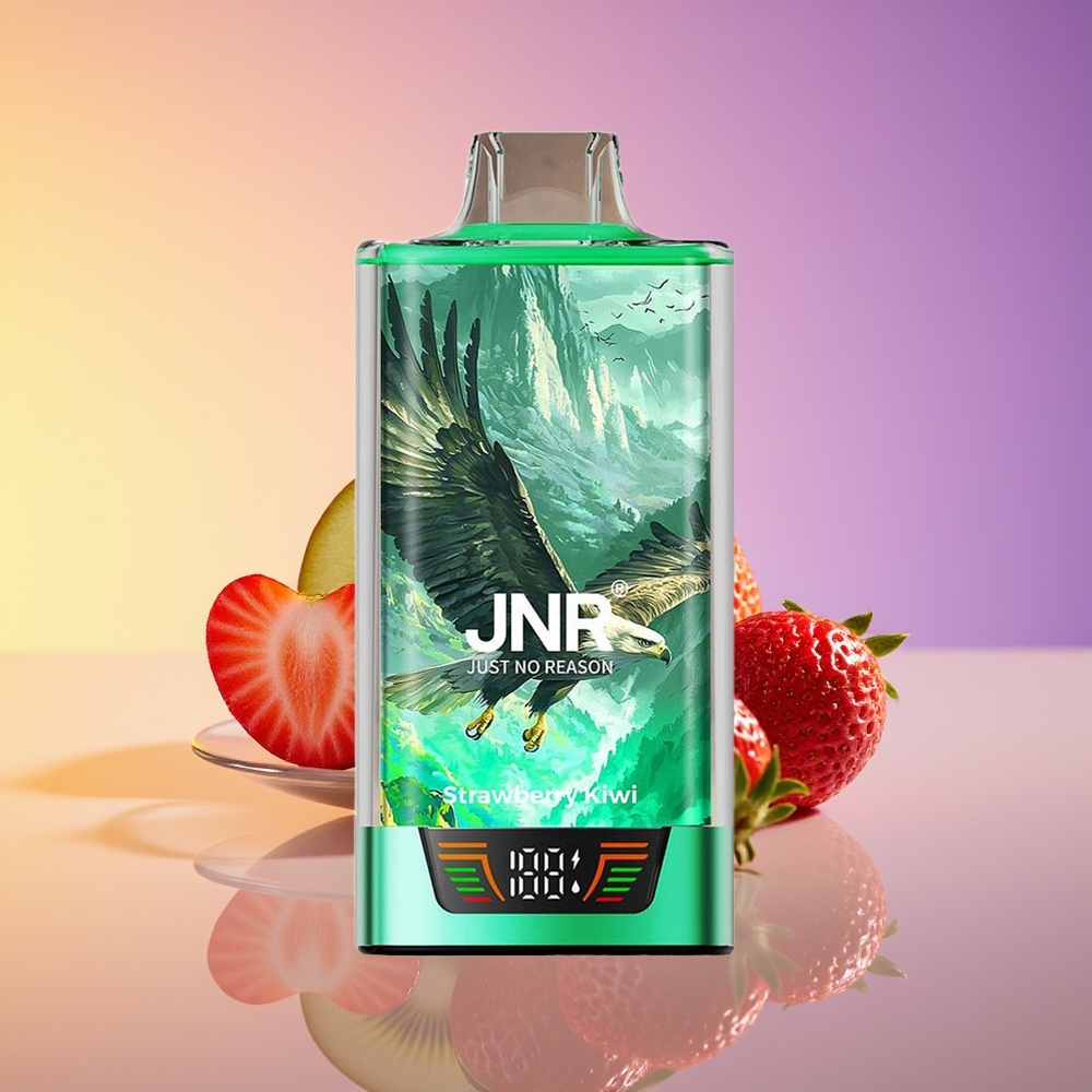 JNR Falcon Pro 28000 Ağızlıq Smart Display Çiyələki Kivi