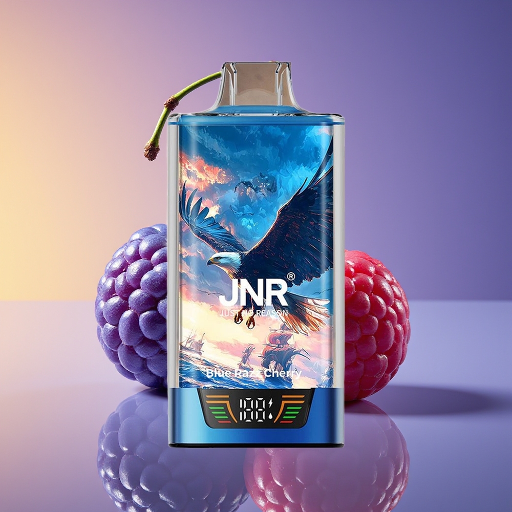 JNR Falcon Pro 28000 Puff Ağıllı Ekran Göy Gilas Ərik