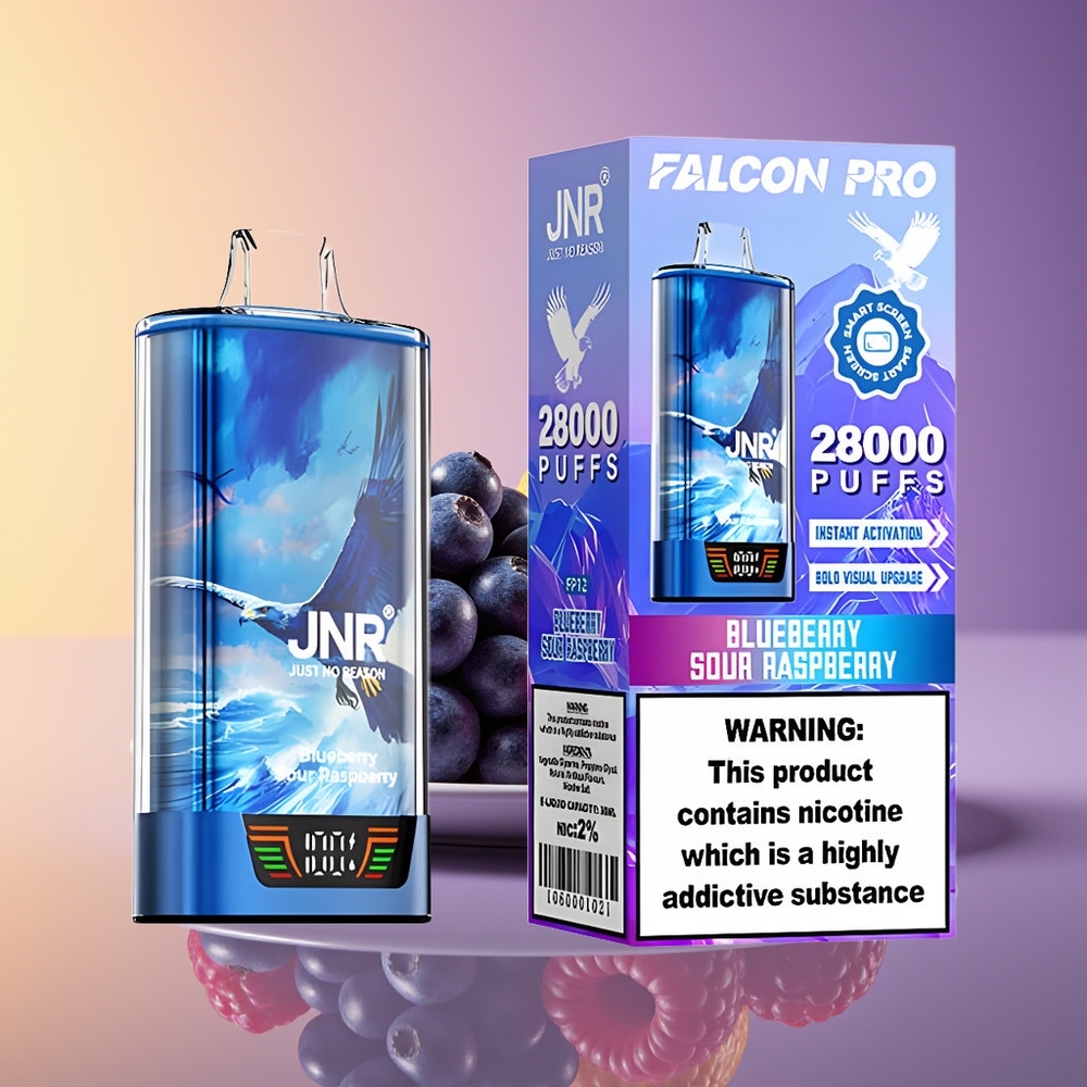 JNR Falcon Pro 28000 Puff Ağızlıq Göyümçəturşu Moruq