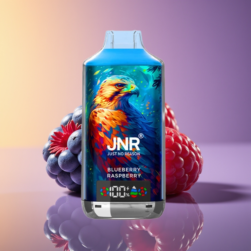 JNR Falcon X 18000 Puff Dual Mesh Göyəmeyvə Ahududu