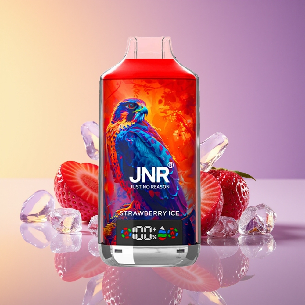 JNR Falcon X 18000 Puff Dual Mesh Çiyələk Buz