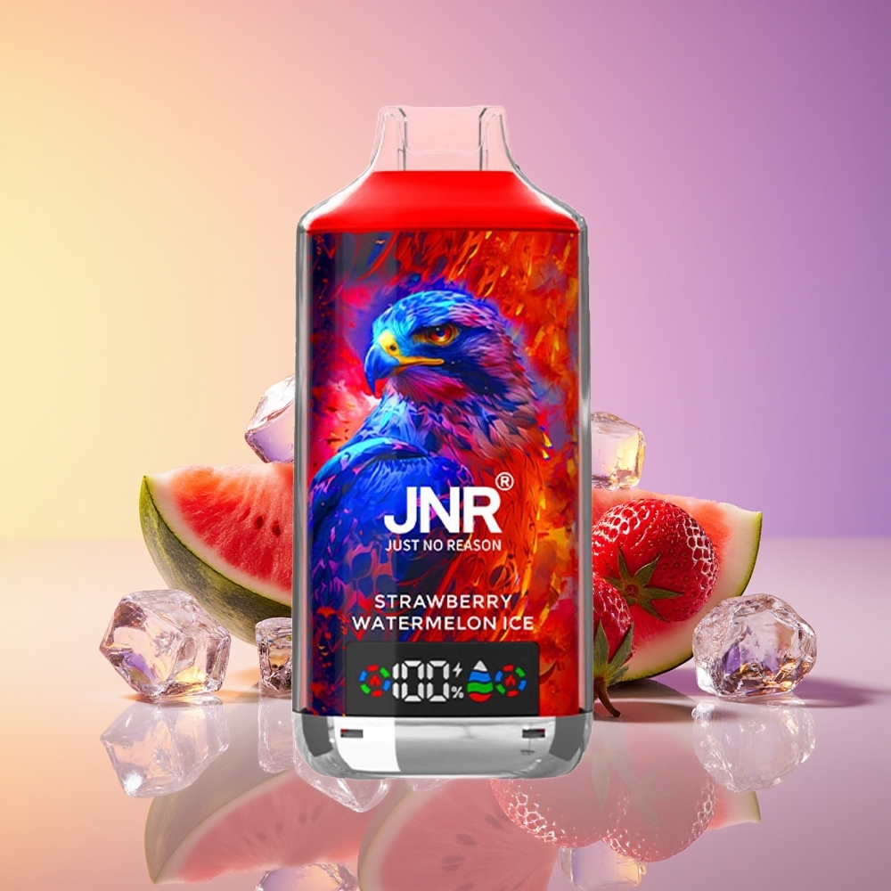 JNR Falcon X 18000 Puff Dual Mesh Çiyələk Qarpız Buz