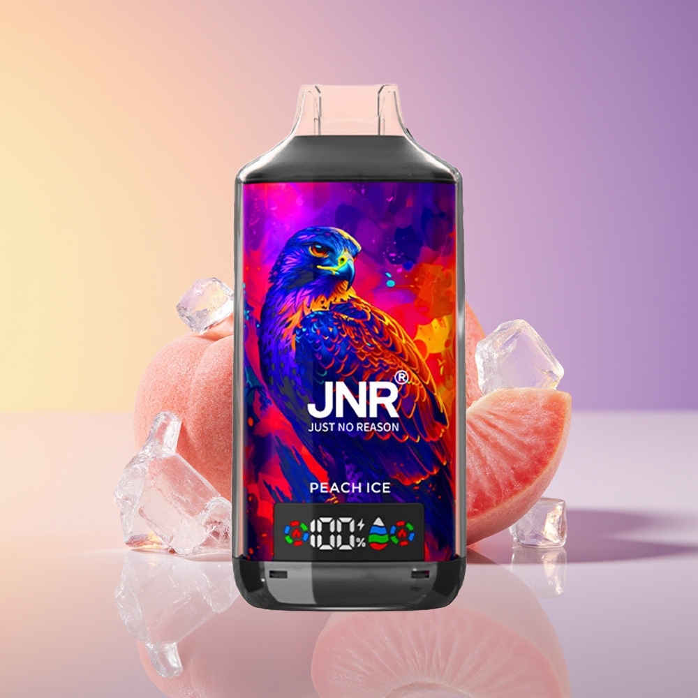 JNR Falcon X 18000 Puff Şaftalı Buz Birdəfəlik Vape