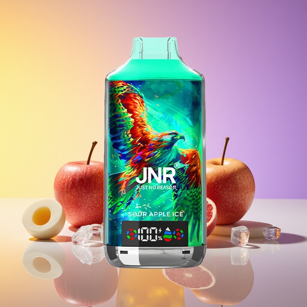 JNR Falcon X 18000 Pufflar Dual Mesh Alma Turş Buz Birdəfəlik Vape